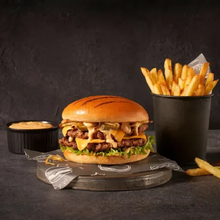 وجبة دبل تشيز